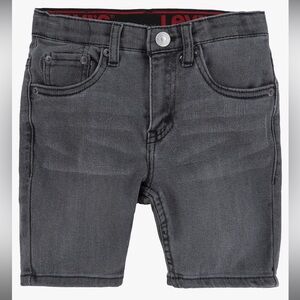 Levi Slim Fit Gray Denim Shorts